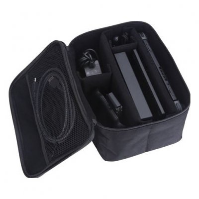 SUVOM Valisette de transport Noir pour Nintendo Switch S