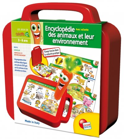 LISCIANI Valisette Encyclopedie Animaux  Multicolore