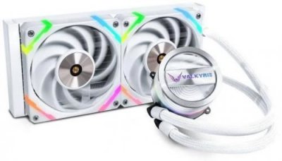 VALKYRIE  Kit Watercooling AIO Dragonfang RGB - 240mm (Blanc)