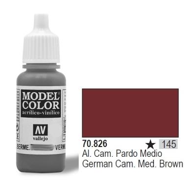 GENERIQUE Vallejo acrylic model color - german cam medium brown - val826 vall-70826