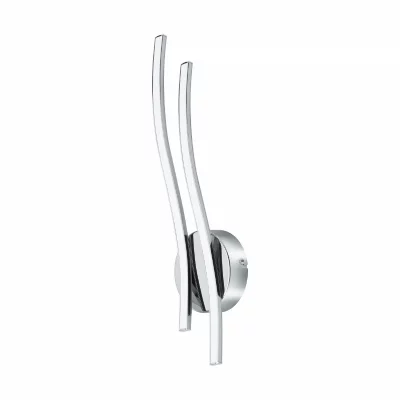 EGLO Valmora Applique Murale Led Int&eacute;gr&eacute;e Chrome