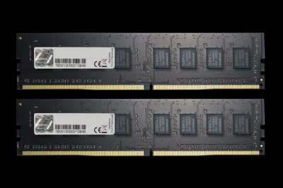 G.SKILL Value f4-2666c19d-16gnt 16go (2x8go) ddr4 2666mhz cl19 noir