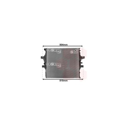 INTERNATIONAL RADIATORS VAN WEZEL Radiateur moteur pour IVECO: Daily (Ref: 28002125)