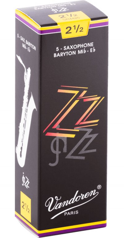 VANDOREN  SR4425 ZZ 5 Anches pour Saxophone Baryton 2,5