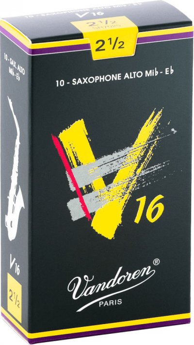 VANDOREN  SR7025 V16 10 Anches pour Saxophone Alto 2,5
