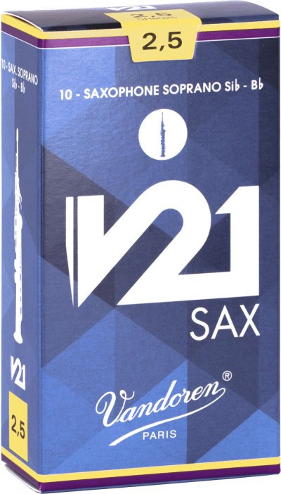 VANDOREN  Sr8025 - Anches Saxophone Soprano V21 Force 2,5