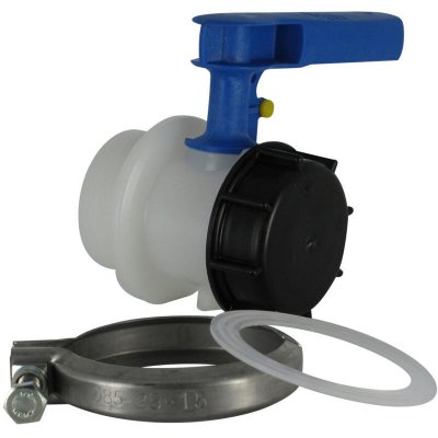 WERIT Vanne &agrave; piston 2'' - Sortie M&acirc;le S60X6 - Joint PCP - 