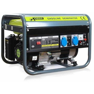 VARAN MOTORS  - 92509 Groupe &eacute;lectrog&egrave;ne essence 2200W 2 x 230V 1 x 12V g&eacute;n&eacute;rateur &eacute;lectrique