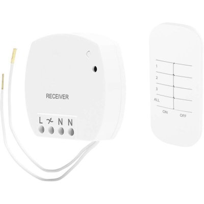 SMARTWARES Variateur encastrable avec t&eacute;l&eacute;commande  SH4-99560 230 V - 100 W port&eacute;e 30 m