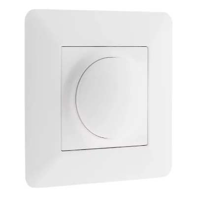 ZENITECH Variateur rotatif compatible LED Blanc - Artezo