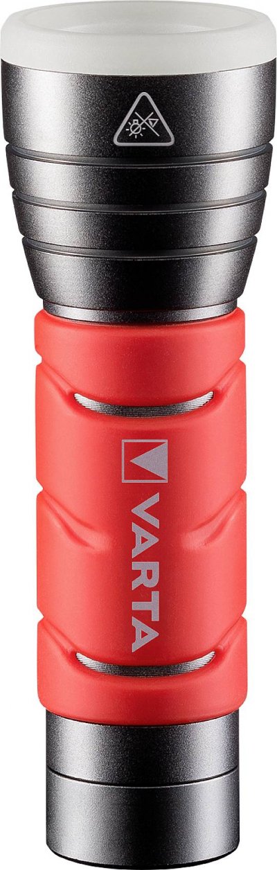 VARTA  17627101421 Noir, Rouge Lampe torche LED, Lampe de poche