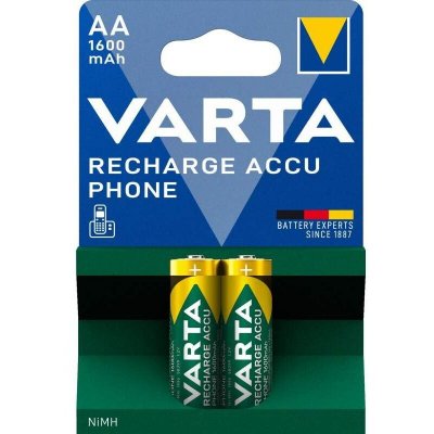 VARTA  2 Piles Rechargeables AAA / HR03 550mAh  Accu Phone