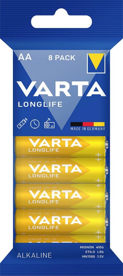 VARTA  4106 Batterie &agrave; usage unique AA Alcaline