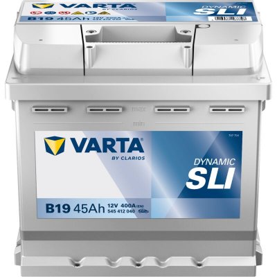 VARTA  Black Dynamic B19 Batterie Voitures, 12 V 45Ah 400 Amps (En)