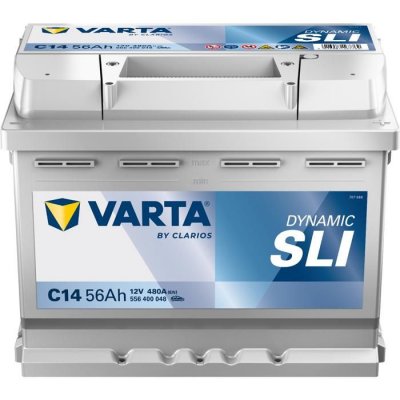 VARTA  Black Dynamic C14 Batterie Voitures, 12 V 56Ah 480 Amps (En)