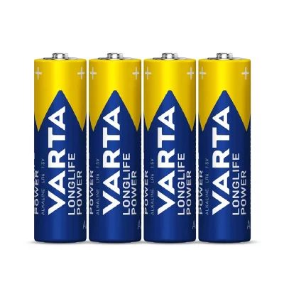 VARTA  - blister de 4 piles industrielles  industrial lr6 1.5 v