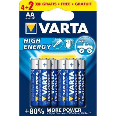  Varta Ir6 Alkaline Battery 6 Units Bleu