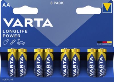 VARTA  LONGLIFE POWER AA BLISTER 8