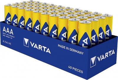 VARTA  Longlife Power Aaa Alkaline Batteries 40 Units