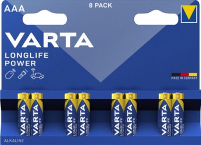 VARTA  LONGLIFE POWER AAA BLISTER 8 