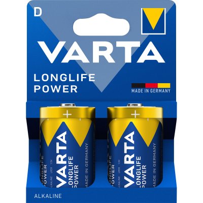 VARTA  Longlife Power - Batterie 2 x D/LR20 - alcaline-mangan&egrave;se
