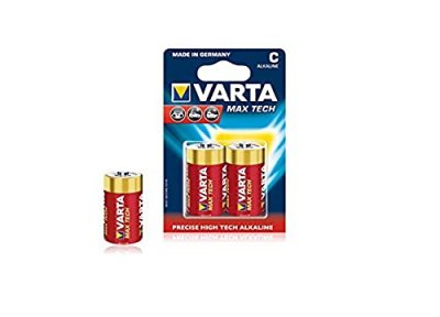 VARTA  - LR14/C blister de 2 piles alcalines 1,5 v long life max power