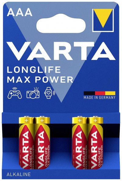VARTA  MAX TECH AAA LR03/4BL 