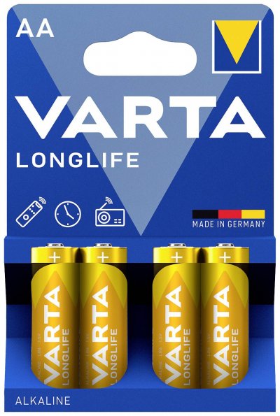 VARTA  Pile alcaline  AA 1,5V LR6 04106101414