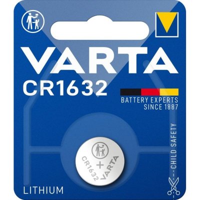 VARTA  - Pile Lithium CR1632, 3 v, blister de 1 pi&egrave;ce (06632 101 401)