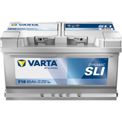 VARTA  Silver Dynamic F18 Batterie Voitures, 12 V 85Ah 800 Amps (En)