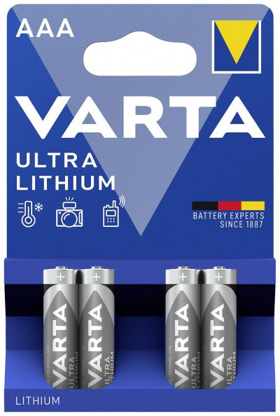 VARTA  ULTRA LITHIUM AAA BLISTER