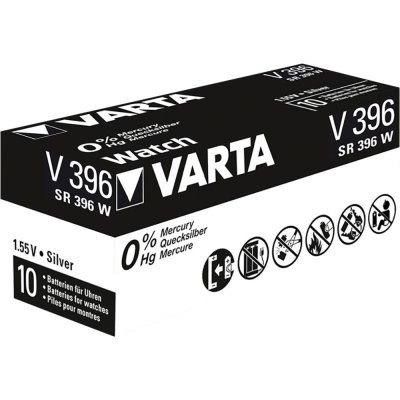 VARTA  V 396 Batterie &agrave; usage unique Argent-Oxide (S)