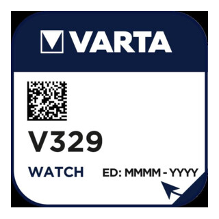 VARTA  V329 - batterie - oxyde d'argent 