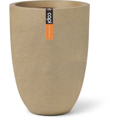 CAPI Vase bas Smooth NL  EUROPE 26 x 36 cm beige finition lisse mate