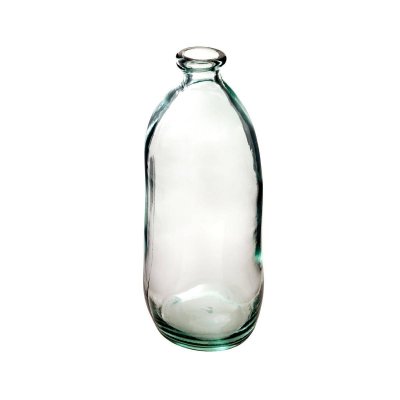 PARIS PRIX Vase bouteille verre recycl&eacute; h 51 Transparent Atmosphera Transparent