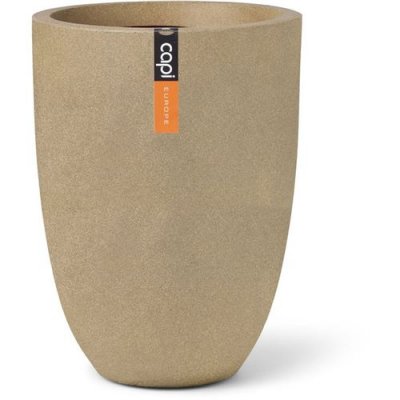 CAPI EUROPE Vase &eacute;l&eacute;gant bas -  - Smooth NL - 34 x 46 cm - Beige