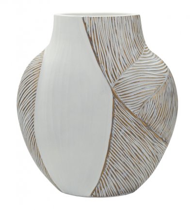 MAURO FERRETTI Vase En R&eacute;sine Ho Chi Minh Cm 27x11,5x31 (trou Cm 12x6)