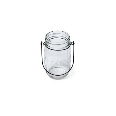 GéNéRIQUE - Vase en verre Mason jar 13 cm