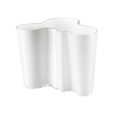 IITTALA Vase - Vase AALTO H 16 Blanc L 20cm x P 17cm x H 16cm
