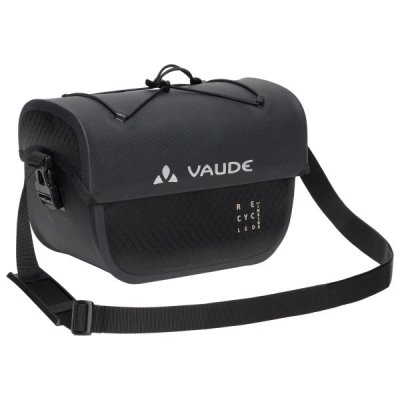 VAUDE  - Aqua Box 4 Recycled - Sacoche de guidon taille 6 l, noir/gris