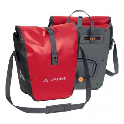 VAUDE  - Aqua Front - (la paire) - Sacoches v&eacute;lo Red - 2 x 14 L