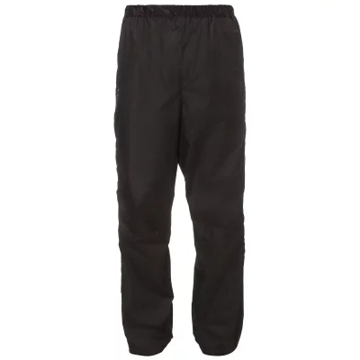 VAUDE  Fluid Full-Zip Pants II - Pantalon impermable homme Black XL