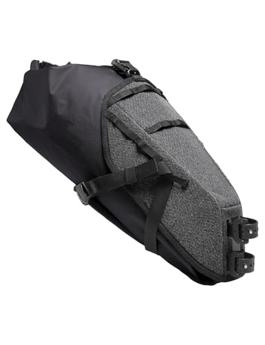 VAUDE  - Trailsaddle II - Sacoche de v&eacute;lo taille 10 l, gris/noir