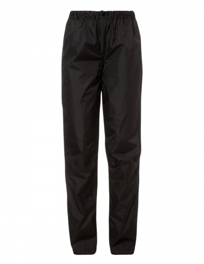 VAUDE  - Women's Fluid Pants - Pantalon imperm&eacute;able taille 36 - Regular, noir
