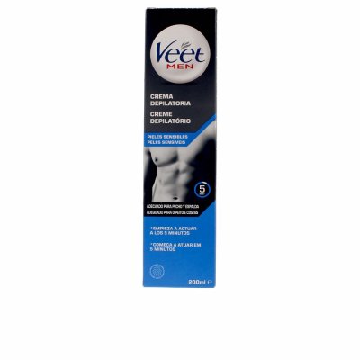 VEET  -  Men Gel Crema Depilatoria Piel Sensible d&eacute;pilatoire 200 ml