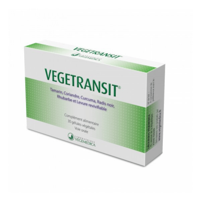 VEGEMEDICA  Vegetransit x 30 g&eacute;lules v&eacute;g&eacute;tales
