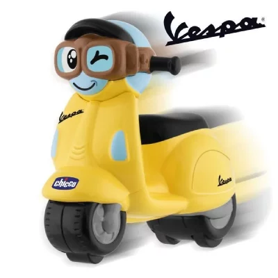 CHICCO V&eacute;hicule  Mini Vespa Primavera Jaune