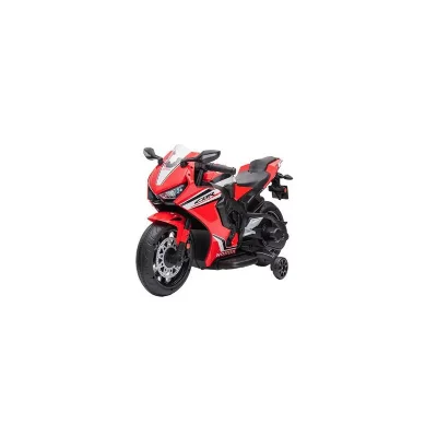 TURBO CHALLENGE V&eacute;hicule &eacute;lectrique pour enfant  Moto Honda CBR1000RR Noir et Rouge