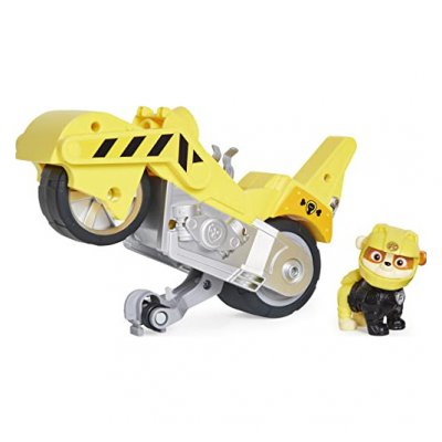 PAW PATROL V&eacute;hicule et Figurine Ruben Pat Patrouille Moto Pups 