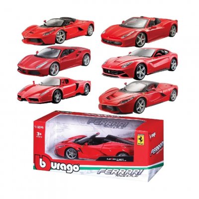 BBURAGO V&eacute;hicule Ferrari Wb 1/24 - Mod&egrave;le Al&eacute;atoire - Livraison &Agrave; L'unit&eacute;